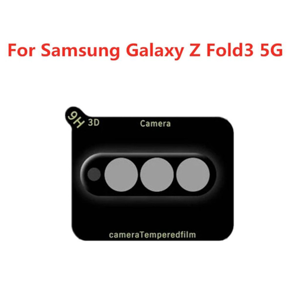 Samsung Galaxy Z Fold 3 Kameralinsskydd 2.5D HD Transparent
