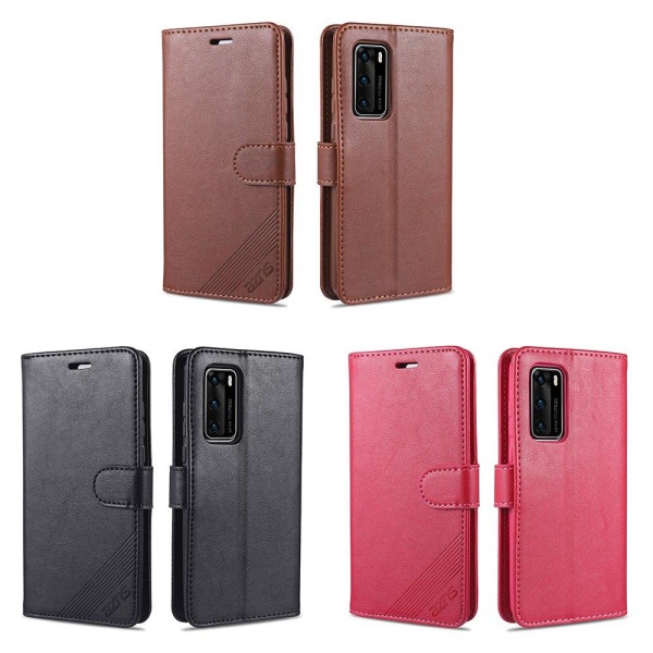 Huawei P40 - Smart Yazunshi Plånboksfodral Brun