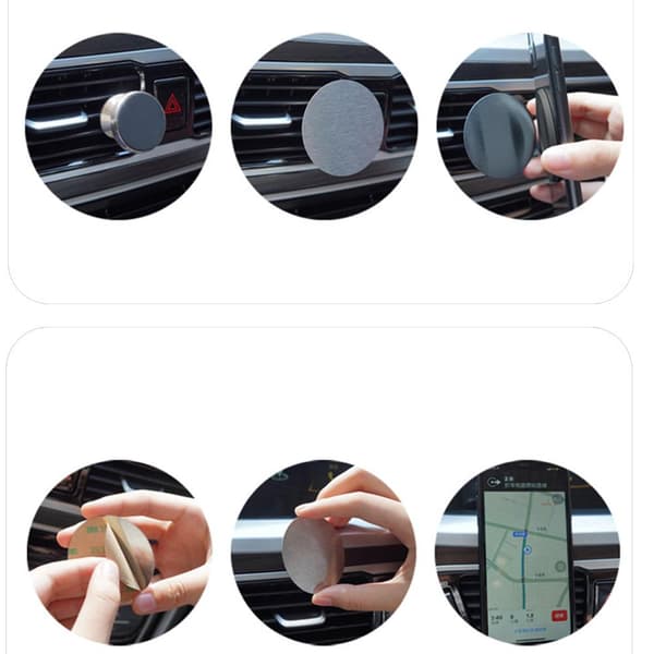 N52 Magnetisk Mobilhållare Vit