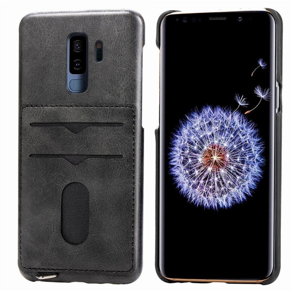 NYHET! Skal med Korth�llare - Samsung Galaxy S9+ (Vintage-Mark) Grön