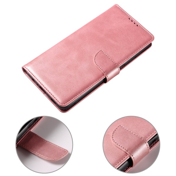 Samsung Galaxy S23 - Elegant Praktiskt Plånboksfodral Rosa guld