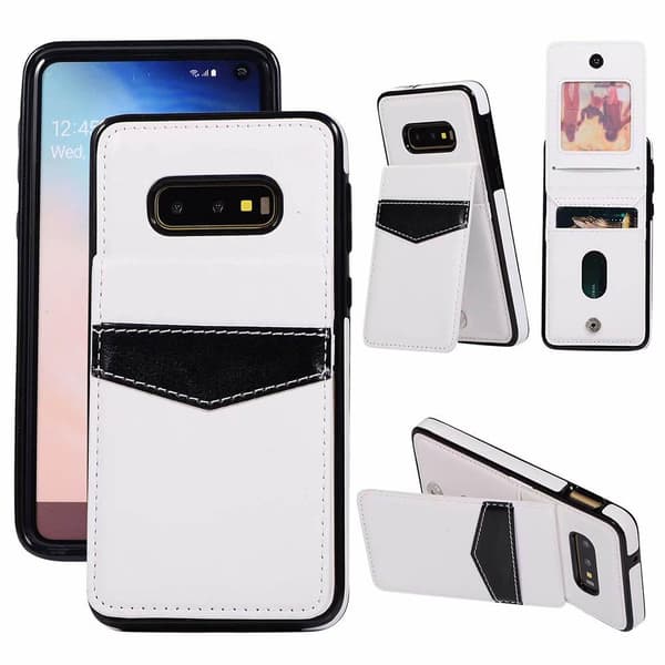 Samsung Galaxy S10E - Praktiskt Stilrent Skal (LEMAN) Blå Blå