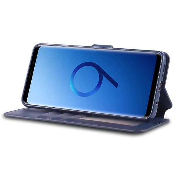 Samsung Galaxy S9 - Praktisk Yazunshi Wallet Case Röd