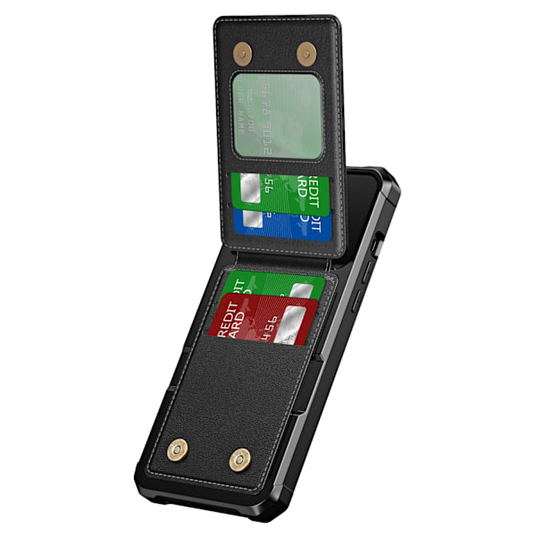 iPhone 13 Pro Max Plånboksfodral - Slimmat Design och Full Skydd