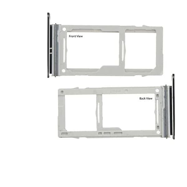 Samsung Galaxy S9 Reservdel Dual Sim-Kortläsare Silver