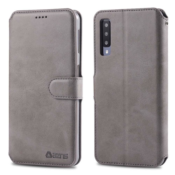 Samsung Galaxy A70 - Praktiskt AZNS Plånboksfodral Svart