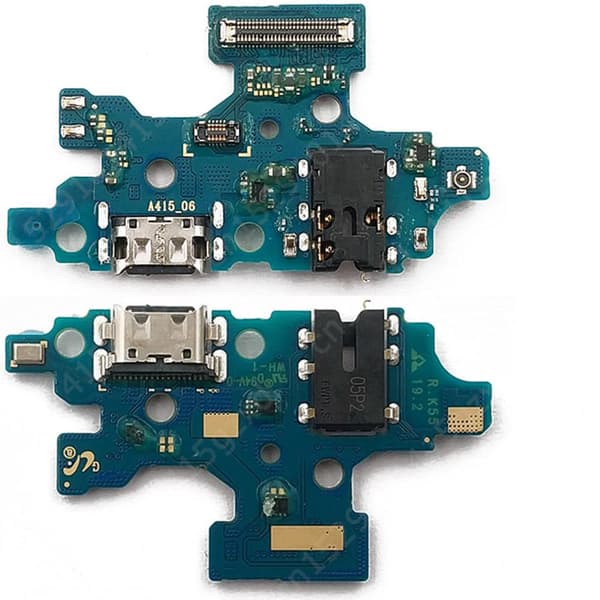 Laddningsport Reservdel Galaxy A41 Svart