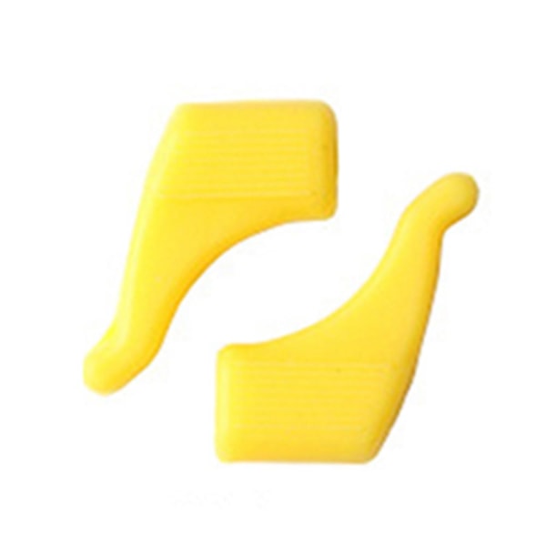 1-Par Anti-Slip Silikon Glasögon Krok Svart