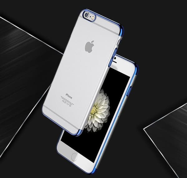 iPhone 8 PLUS - Smart Elegant Stilren Silikonskal från FLOVEM Röd