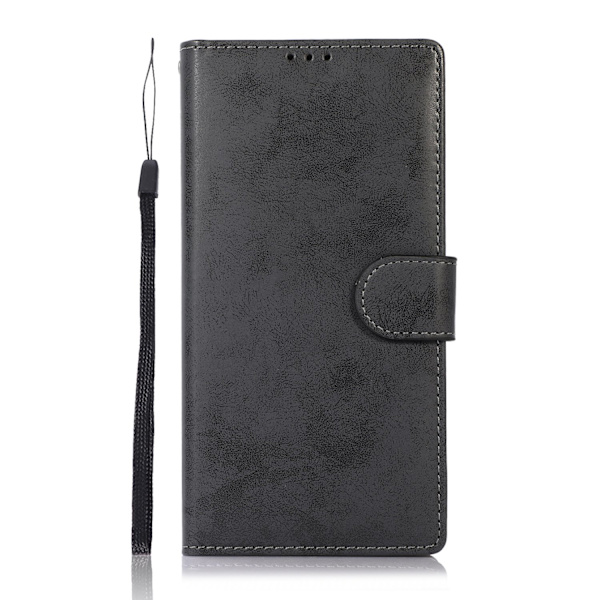 Samsung Galaxy S22 Ultra - LEMAN Plånboksfodral Svart
