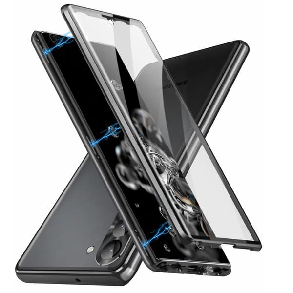Samsung Galaxy S25 - Heltäckande Magnetfodral Grön
