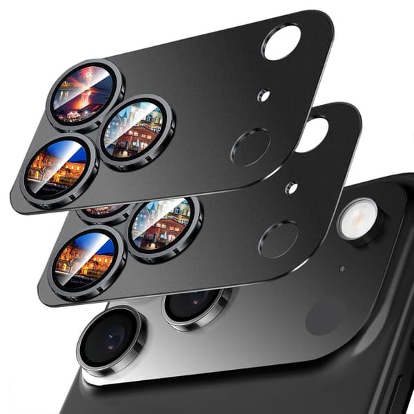 iPhone 17 Pro Kameraskydd 3-Pack  Minimal Tjocklek
