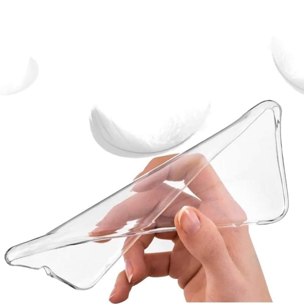 Samsung A14 5G - Skyddande Stilrent Silikonskal Transparent