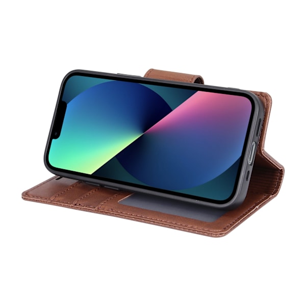iPhone 14 -(Best seller)  Plånboksfodral i vår Exklusiva Design Svart