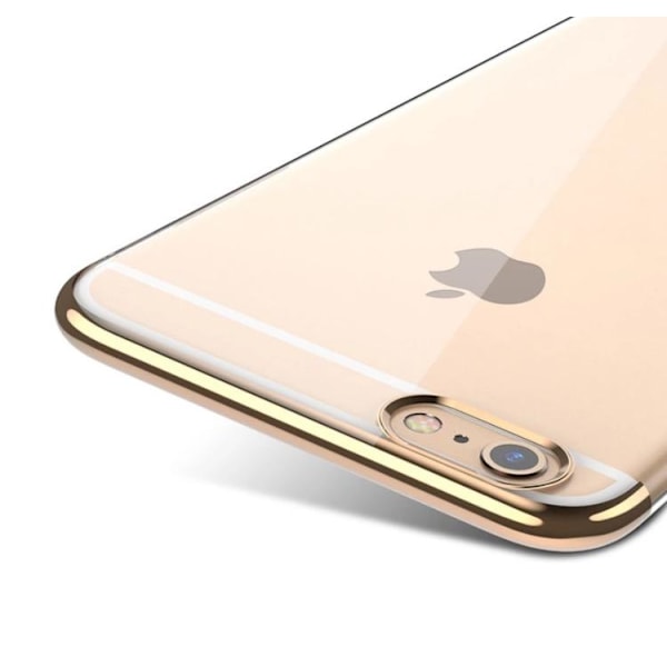 iPhone 7 PLUS - Stilrent och Praktiskt Silikonskal från FLOVEME Guld