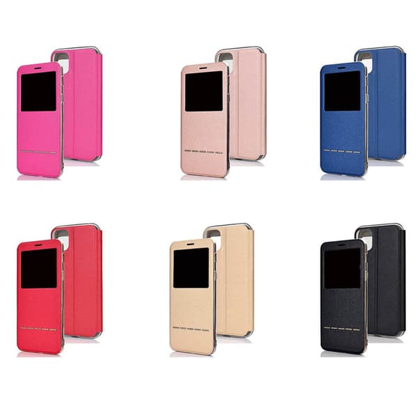 iPhone 11 - Praktiskt Smartfodral från Leman Röd