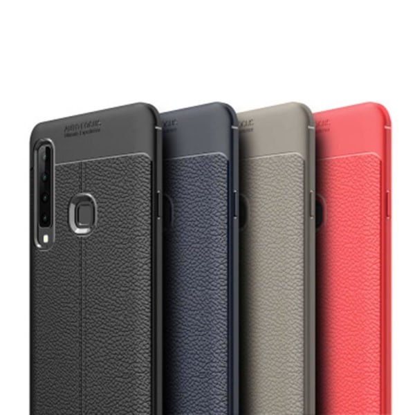 Samsung Galaxy A9 2018 - Stilig autofokusdeksel Röd