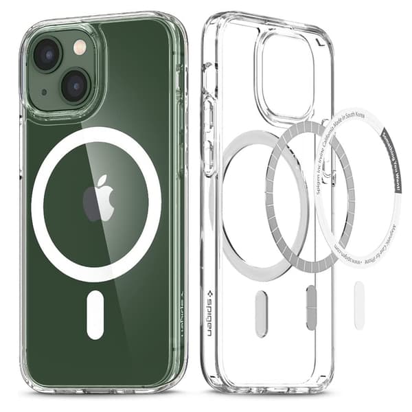 iPhone 15 - Skyddande Magnetiskt Skal Genomskinlig
