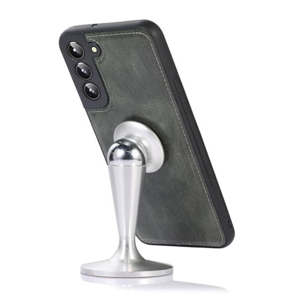 Samsung Galaxy S22 Plånboksskal med Kortfack & Ställfunktion Mörkblå