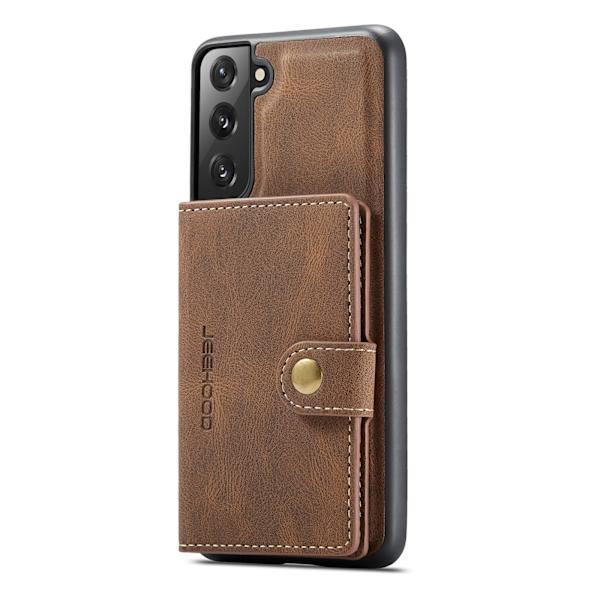 Samsung Galaxy S21 FE - Etui med kortholder Grön