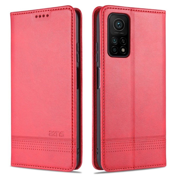 Xiaomi Mi 10T Pro - Yazunshi Wallet Case Röd