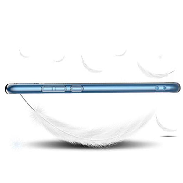 Samsung Galaxy A10 - Stødabsorberende silikonecover Transparent Transparent/Genomskinlig