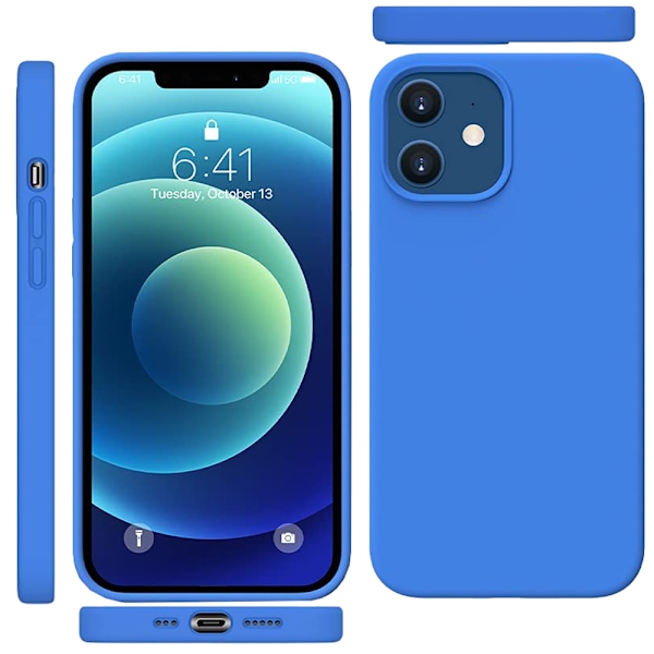 iPhone 12 - FLOVEME-deksel Blå