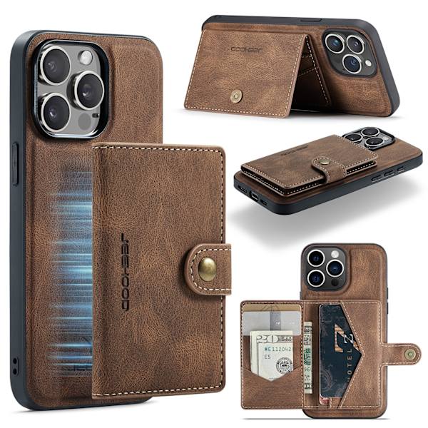iPhone 15 pro max Exklusivt Skyddande Skal Brun