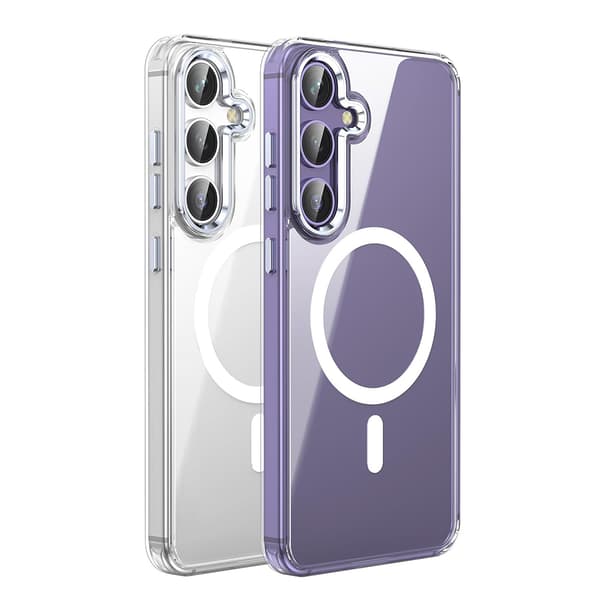 Samsung Galaxy S24 FE  Stötsäker design med kepsfunktion Transparent
