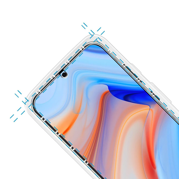 Samsung Galaxy S24 PLUS - 3-pakkainen tehokas karkaistu 3D-näyttö