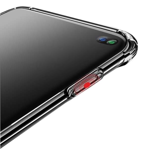 Samsung Galaxy S10 - Tunt Silikonskal med Airbagfunktion Transparent/Genomskinlig