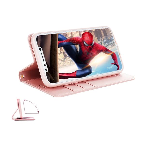 Hanman Plånboksfodral till iPhone X/XS Guld Guld
