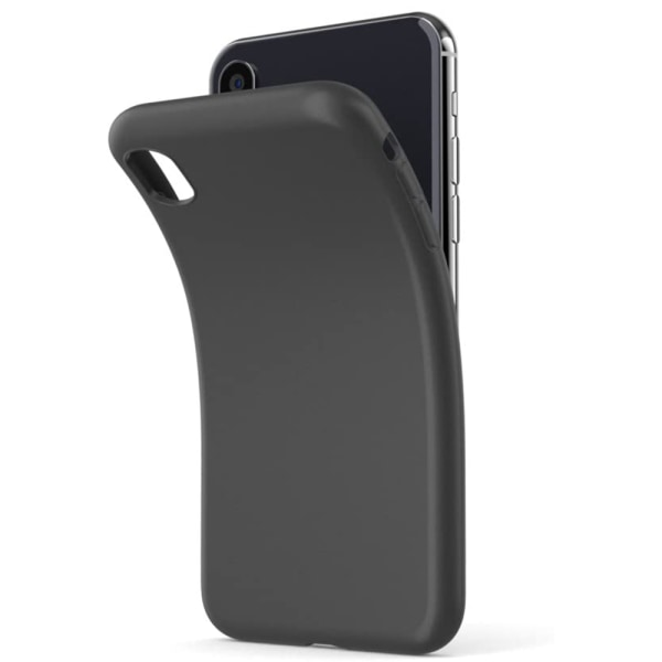 iPhone XS Max - mattapintainen tyylikäs suojakuori NILLKIN Black