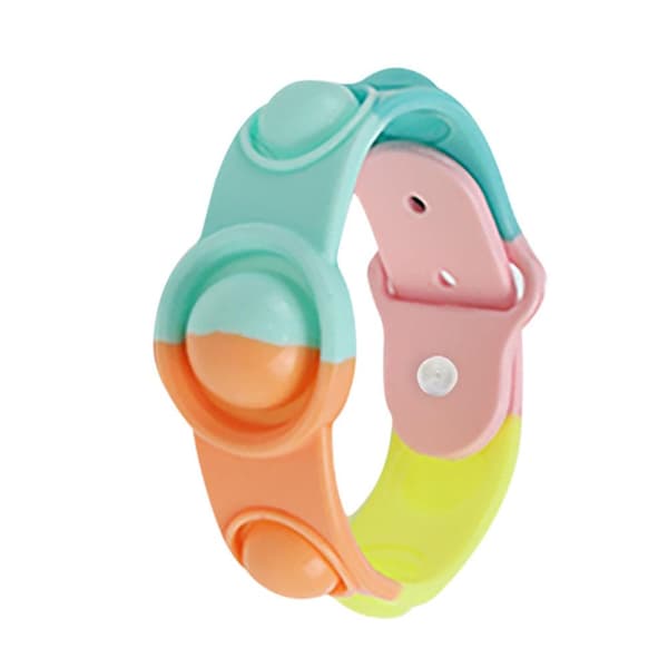 Fidget Toy Armband Pop It Simple Dimple Grön