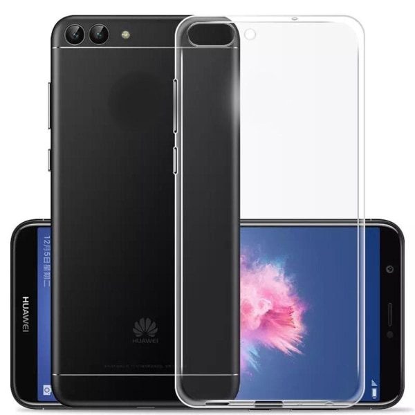 Huawei Honor 10 - Skyddande Silikonskal (FLOVEME) Transparent/Genomskinlig