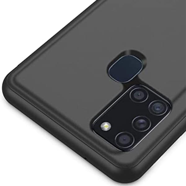 Samsung Galaxy A21S - Fodral (LEMAN) Silver
