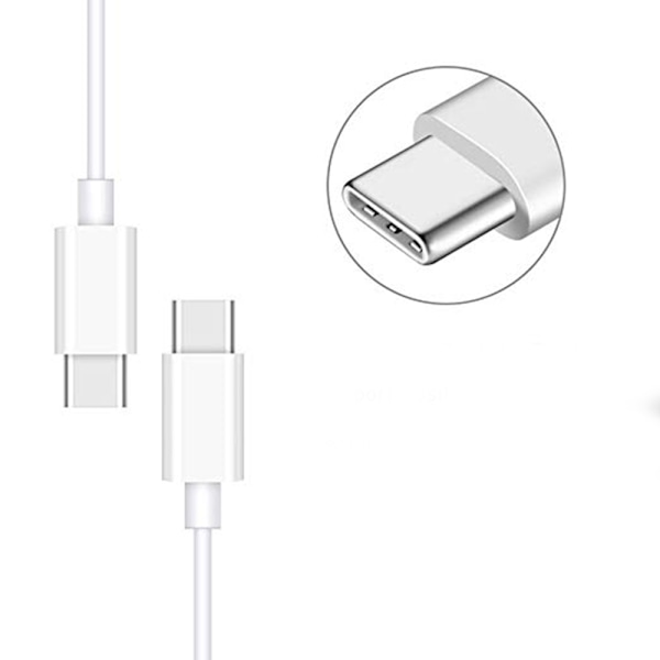 In-Ear-kuulokkeet Äänenvoimakkuuden säätö Sisäänrakennettu mikrofoni (TYPE-C) Vit