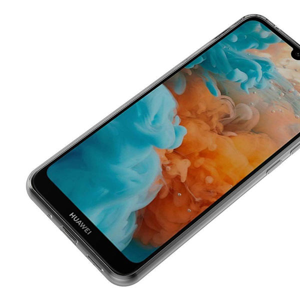 Huawei Y5 2019 - Floveme Silikonskal Transparent/Genomskinlig