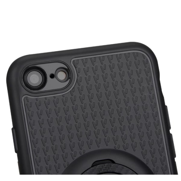 iPhone 6/6S - Carbon Silikonskal med Ringhållare FLOVEME Blå