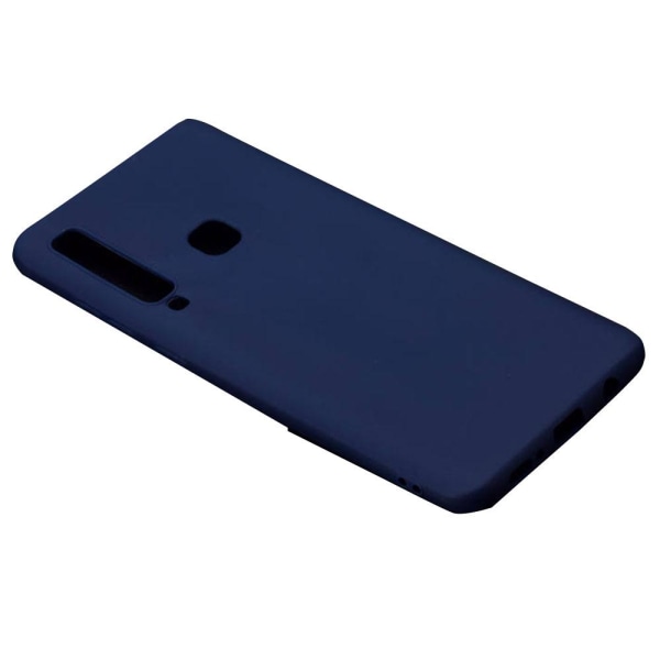 Samsung Galaxy A9 2018 - Stilig silikonbeskyttelsesdeksel (NKOBEE) Mörkblå Mörkblå