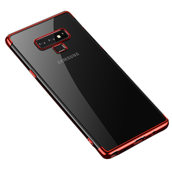 Samsung Galaxy Note 9 - Stilrent Floveme Silikonskal Röd Röd