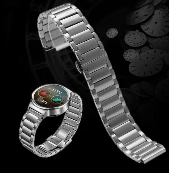 Stilren 18mm Klocklänk i ROSTFRITT STÅL Silver/Grå