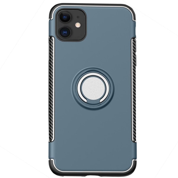 iPhone 12 - Praktisk cover med ringholder FLOVEME Grey
