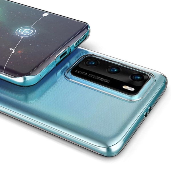 Huawei P40 - Floveme Silikone Cover Transparent/Genomskinlig