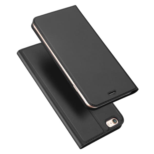 DUX DUCIS Stilrent Fodral med Kortfack - iPhone 6/6S Guld