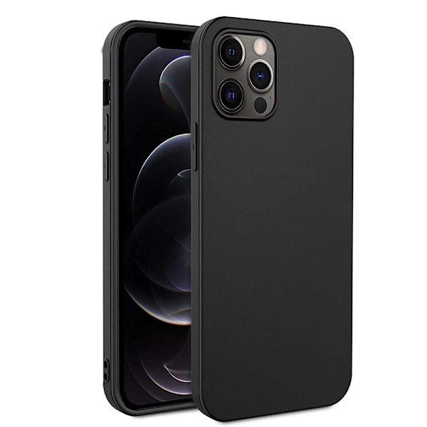 iPhone 12 Pro - Silikonskal Black