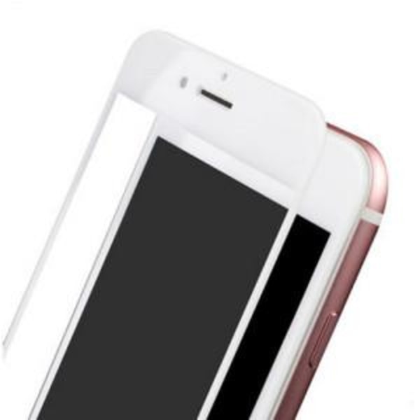 Skärmskydd 3-PACK 3D 9H Ram 0,2mm HD-Clear iPhone 8 Vit Vit