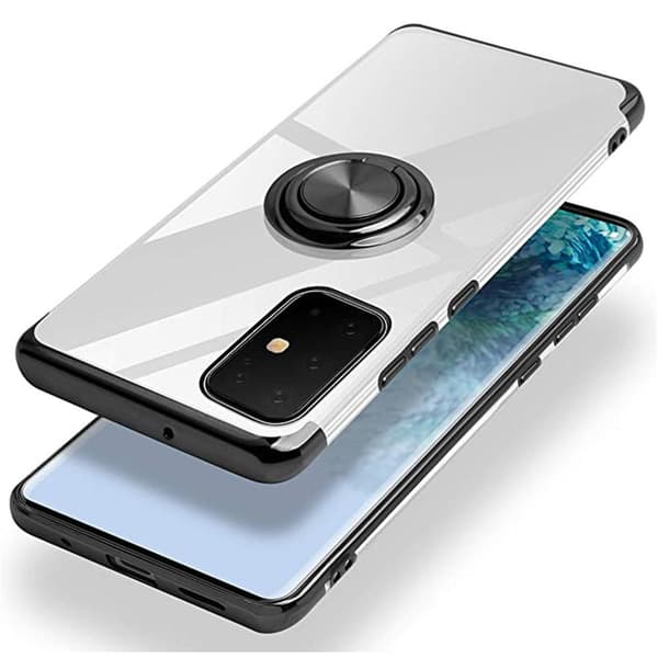 Samsung Galaxy A51 - Beskyttelsescover med ringholder Blå
