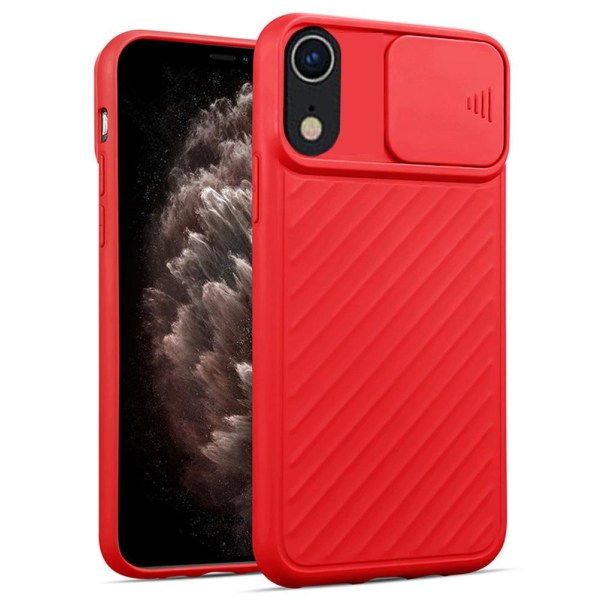 iPhone XR - Tyylikäs ja harkittu kuori KAMERAN SUOJAUKSELLA Grön