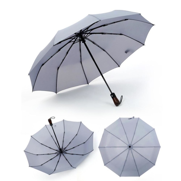 Tyylikäs käytännöllinen sateenvarjo Mörkblå